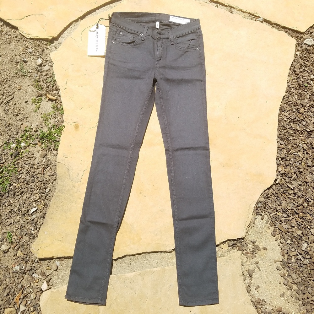 Rag&Bone grey skinny jeans 25